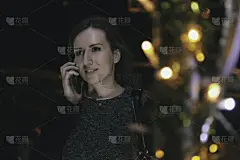 2019,新年前夕,贺卡,午夜,光亮,笔迹,色彩鲜艳,圆形,闪光灯照明,夜晚