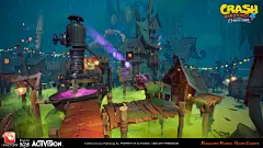{游戏系列} 美国 Crash 4（场景，角色，UI）
