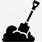 铲工具图标png_图宝宝 https://bao16.com 园艺 土壤 工具 工具和用具 建筑行业 铲 铲子