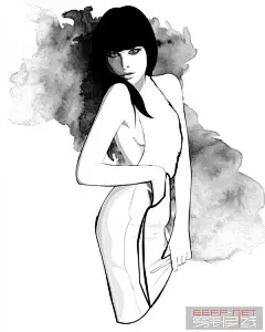 马来西亚插画师Will Ev水彩风格的时尚插画欣赏 - 服装画\手绘 - 穿针引线服装论坛