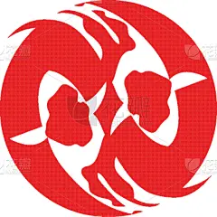 动物,品牌名称,锦鲤,鱼类,符号,折纸工艺,野生动物,食品,英文字母S,海豚