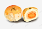 蛋黄酥美食 创意素材