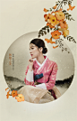 朝鲜族传统古装海报摄影后期合成背景海报设计5
