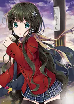 悠闲温暖♡热饮×女孩子特辑 : 寒冷的季节里最想来一杯热饮了。空调房和被炉虽然也很棒，但是在天冷的时候喝一杯热饮，感觉会特别放松呢。除了咖啡、红茶等常见的饮品外，最近流行的热葡萄酒和对身体很好的甜酒也非常受关注。你最喜欢什么热饮呢？今天，就为大家送上描绘了手里拿着冬季热饮的女孩子的插画作品特辑。快来看看吧。