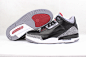 Air Jordan 3 Retro AJ3 乔3 黑水泥 黑粉爆裂 男鞋 136064-010 _一淘网