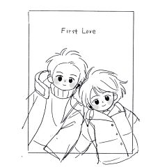 Q版绘本插画丨初恋 First Love 超热日剧同人插画-19