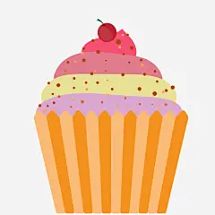 手绘卡通纸杯蛋糕高清素材 卡通 甜品店 纸杯蛋糕 美食 蛋糕 食物 免抠png 设计图片 免费下载