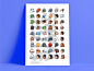 Starwars Poster yoda villains superheroes stormtrooper star wars side view r2d2 mask icons force flat faces emoji set emoji droid darth vader cute colorful character 2d