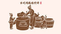 猫脸兔牙采集到中药连环画