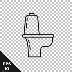 分离着色,黑色,抽水马桶,计算机图标,线条,直的,卫生间,现代,设备用品,线条画