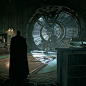 Batman Arkham Knight - Oracle Clocktower, Ronan Mahon : Oracles secret transforming Clocktower!<br/>Everything is based around time or Oracle herself... lots of hidden Oracle masks, Oracle "O's" and time motifs.  I had great fun making thi
