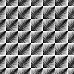 无缝渐变菱形网格模式。抽象几何背景设计