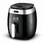 Amazon.com: NJKA Air fryer 021 air fryer household large capacity 5L oil-free electric fryer commercial french fries machine can be fried whole chicken: Kitchen & Dining