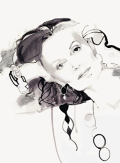 竹萤设计学院采集到【画集】—David Downton 大卫·唐顿