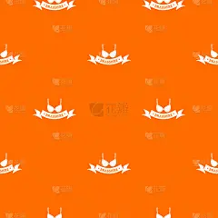 夏天,式样,胸罩,橙色,女人,女孩,形状,几何形状,白色