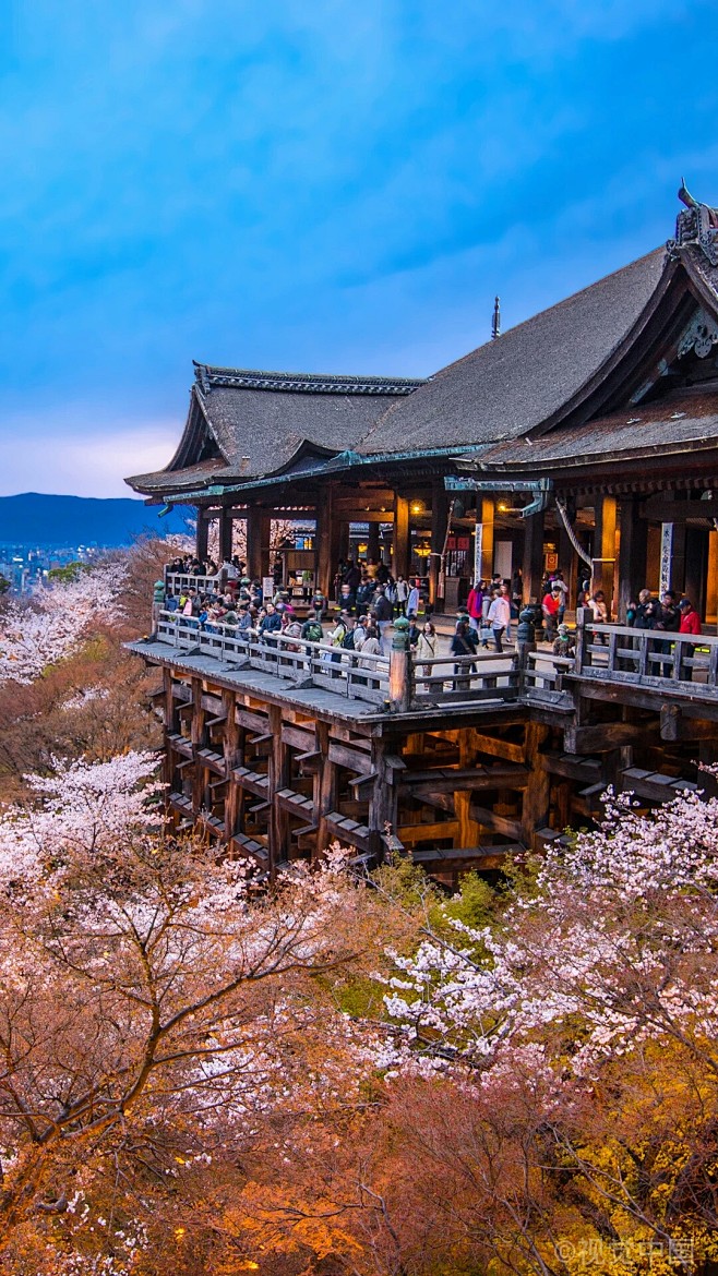日本京都音羽山清水寺