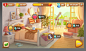 Game ui, Playrix Games : Game ui by Playrix Games on ArtStation.