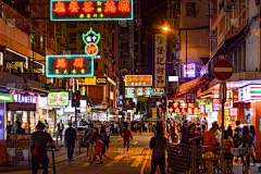 霓虹灯,夜晚,街道,旺角,湾仔,夜市,商人,尖沙咀,汉字,中文