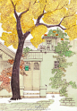 【插画师@肚子杜杜的插画作品欣赏】