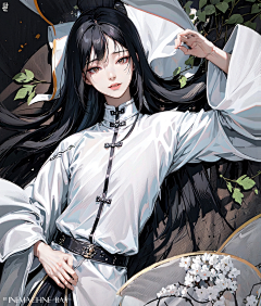 小花儿阳光照采集到人物插画参考