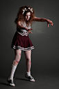 Zombie Cheerleader - 5 by mjranum-stock