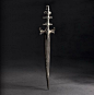 A Balochistan/Afghan-Khanjar with silver handle, 17th century