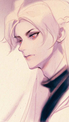 厚涂头像男