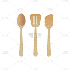 设备用品,木制,厨房器具,刮刀,食品,烹调用具,餐具,烹调,布置,油炸