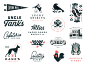 Some Stuff: 2018 bakery rose flower king bird nest rooster queen pennant dog rabbit logo illustration lettering logotype