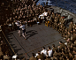 ICP展出罗伯特·卡帕未发表彩色摄影作品--英国士兵在船上举办拳击赛。