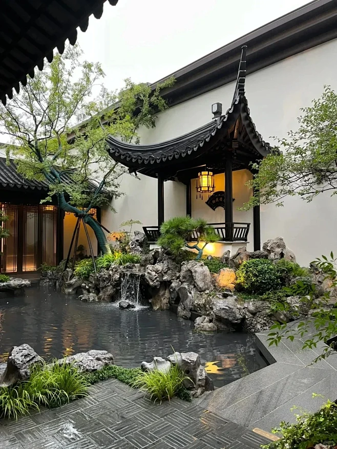 庭院分享 | 传统中式风格庭院设计 | 01 - 小红书-花瓣网