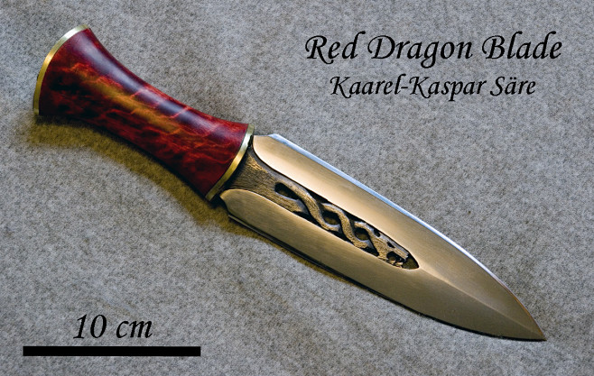 Red Dragon dagger by...