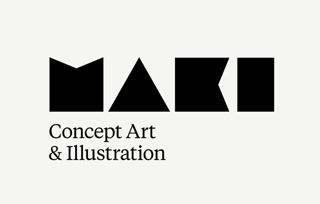Maki插画艺术品牌视觉形象设计欣赏 ​...