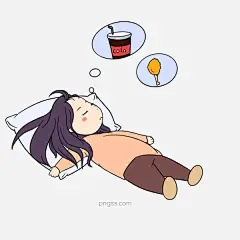 宅在家的小女孩手绘插画图片大小3000x3000px 图片尺寸939.12 KB 来自PNG搜索网 pngss.com 免费免扣png素材下载！插画#冬季#冬日#冬天#卡通手绘#看电视#快乐女生#美女人物#手绘#玩手机#网购#宅#宅女#