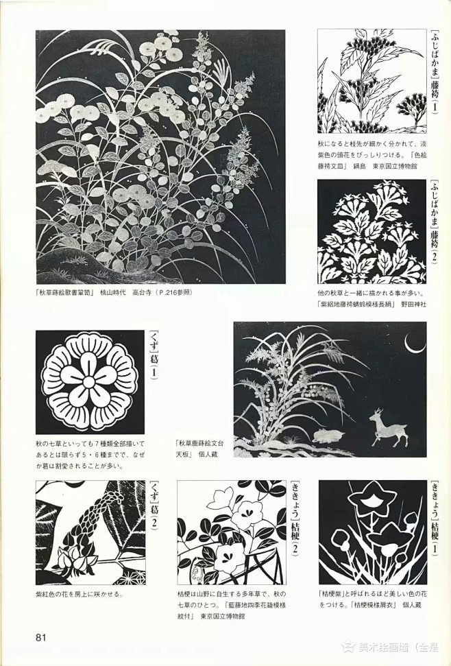 日本纹饰/和风/图案/和服纹样图解