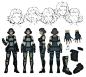 Monica Vandham Concept Art from Xenoblade Chronicles 3