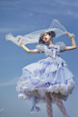 Fantastic Wind -Deep Sea Girl- Vintage Classic Lolita OP Dress