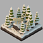 Low Poly Isometric 3D animals
