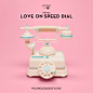 Tiffany & Co Valentine's Day Campaign : For Tiffany's 2015 Valentine's Day Campaign we created a set of real and paper props in matching colours, that were then animated into a series of videos and visuals for the Tiffany & Co website, Instagram a