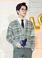 #杨洋# 今天下午，作为LOVO“首席睡眠官”的@杨洋icon 身穿Thom Browne灰色格子毛衣搭配黑色休闲裤亮相@LOVO官方微博 罗莱家纺活动现场，还带领着“屏幕后”的毛毛们参观了“LOVO 洋LIVE”生活空间，你们感受到了洋LIVE所带来的温暖了吗～#杨洋代言LOVO#