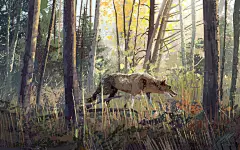 #绘画欣赏# 自由插画师Mike McCain ​​​​
画面张弛有度，光影氛围收放自如，笔触细节太好看了

#绘画参考# #作品欣赏# #绘画教程# #绘画欣赏# #绘画学习# #设计##手绘# ​​​​