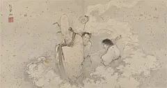 寿-明 张路 神仙图册-4