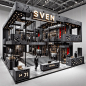 Exhibition Design  exhibition stand booth design Exhibition  3D architecture expo Trade Show Event ai