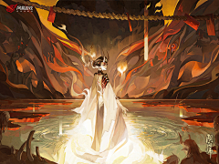 有点高原红采集到阴阳师插画