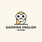 教育行业早教机构英语培训手绘logo