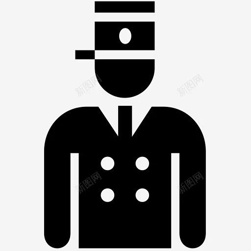 法国警官官员执法人员图标 icon 标识 标志 UI图标 设计图片 免费下载 页面网页 平面电商 创意素材-花瓣网