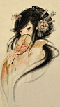 古风插画-人物-35