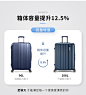 美旅行李箱ins网红新款女大容量20/24/28寸万向轮密码箱男轻便79B-tmall.com天猫
