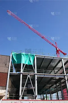 建筑工地起重机
