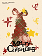 圣诞节海报｜Merry Christmas - 小红书